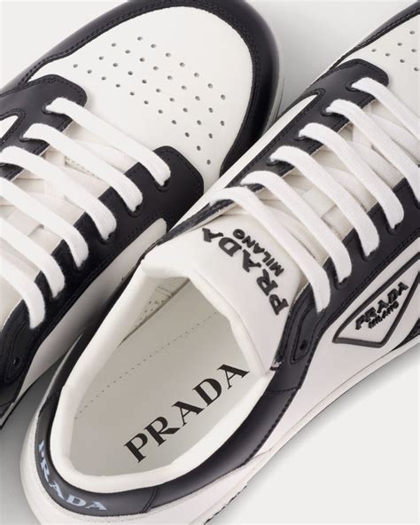 prada district leather sneakers|Prada District low.